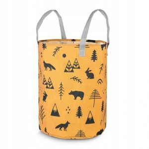 Nagy tárolókosár Nukido játékok számára - Sárga 145015051 - Nukido