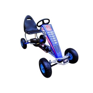 Gokart pedálos gokart, 4-10 éves korig, felfújható kerekekkel, G5 R-Sport - Kék 145697482 - R-Sport