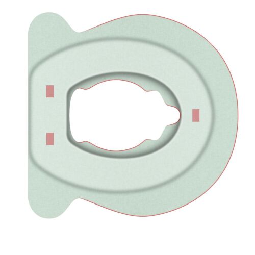 3 darab egyszer használatos higiéniai WC-védő készlet, 2 éves kortól gyermekeknek és felnőtteknek, Reer 4812 113984236