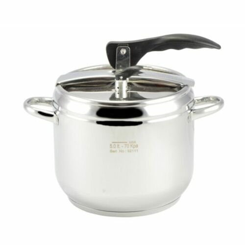 Rozsdamentes acél gyorsfőző, 5 L, Perfect Home 113984813