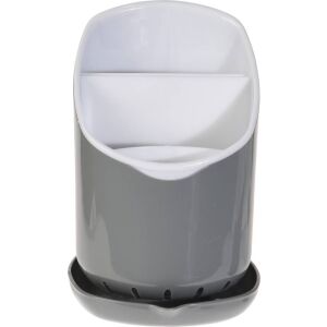 Suport tacamuri cu tavita Excellent Houseware, plastic, 12x11 cm, gri 113985954 - Depozitare și organizare