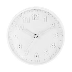 Zegar dekoracyjny Excellent Houseware, polipropylen, 20 cm, biały 113986024 - Projektowanie wnętrz