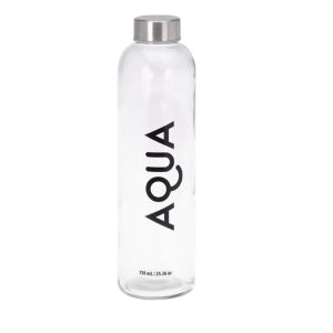 Aqua Glas Wasserflasche, 750 ml, klar - Lebensmittel- & Getränkebehälter