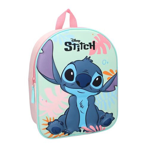 Plecak Stitch 3D dla dzieci, z kolorowym wzorem i postacią Stitch, idealny do przedszkola lub żłobka