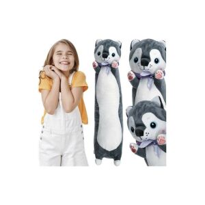 Kruzzel Husky Plüschtier 70cm Collage mit Kind - Kruzzel