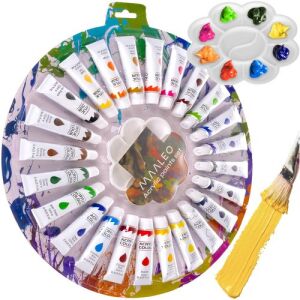 Akrilfestékek 12 ml - 24 darabos készlet Maaleo 24725 113986306 - Acryl-Farben