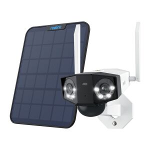 4G – LTE-Überwachungskamera mit Solarpanel, Reolink DUO 2 G750, wiederaufladbarer Akku, Personen-/Fahrzeugerkennung, 6 MP Auflösung, diagonaler Betrachtungswinkel 180° 113986383