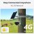 Kamera bezpieczeństwa Reolink DUO 2 G750 z zasilaniem słonecznym 4G LTE z dwoma obiektywami, 180-stopniowym szerokokątnym widokiem i akumulatorem, podłączona do sieci 4G