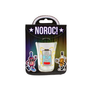 Schnapsglas, 7 cm, mit der Aufschrift „Niedriger Energiestand, Alkohol auffüllen!“