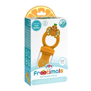 Ovocný silikónový cumlík OrangieFly Frootimals 113986521 - Frootimals