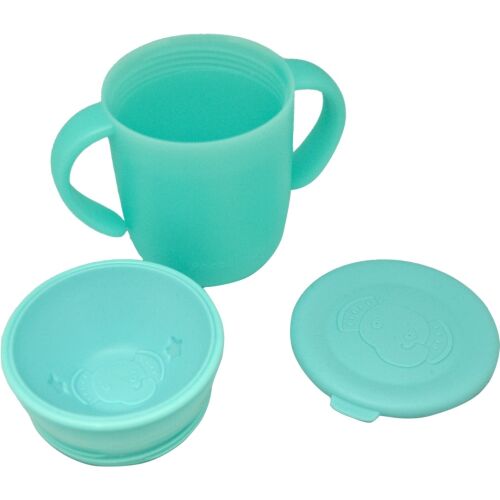 Силиконова чаша за бебета, 350мл, Melany Melephant, Frootimals 113986522