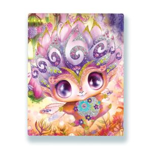 Kunst- und Bastelset mit Glitzerpulver und Folie, Figur Marinia – Nebulous Stars