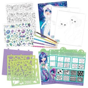 Творчески комплект книги за рисуване, герой Ненуфия - Мъгляви звезди