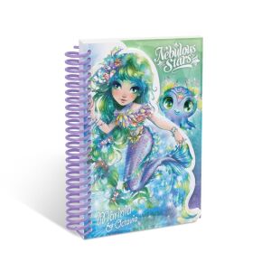 Mini bloc de notițe, personaje Marinia și Octavia - Nebulous Stars 113986667 - Caiete și carnețele