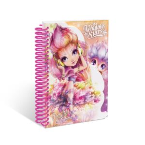 Мини бележник, герои Петулия и Палома - Nebulous Stars