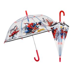 Przezroczysty parasol, Perletti, Spider Man, 45 cm, kolekcja Spider Man 113986766 - Parasol dziecięcy