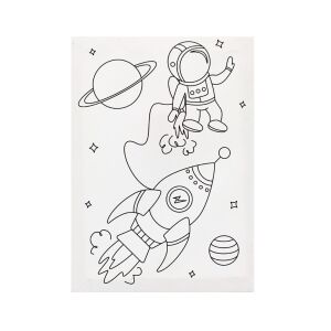 Kreatywny zestaw do malowania na płótnie model astronauty 113986812 - Książka dla dzieci i młodzieży