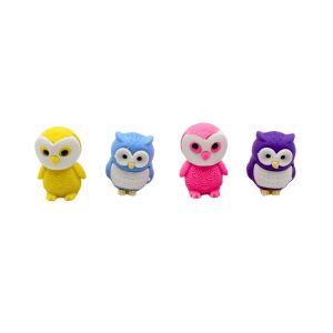 Колекционерски комплект гумички Erazer Buddies owls