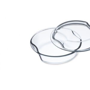 Термоустойчива кръгла тенджера Yena с капак. 2,5 л ексклузив симакс 6926/6936 113987155 - Тиган за пържене