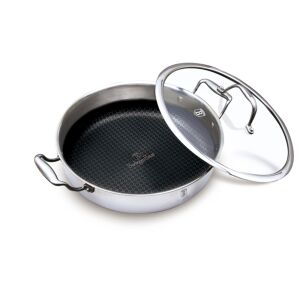 Patelnia ze stali nierdzewnej z pokrywką Eternal Collection Berlinger Haus BH 8515, 28 cm, nieprzywierająca, stal nierdzewna, odporna powłoka Eternal