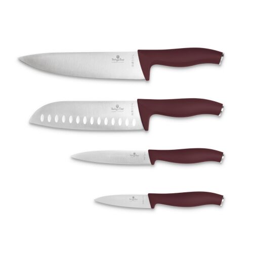 Set of 4 knives Leonardo Berlinger Haus BH 2958, burgundy 113987243