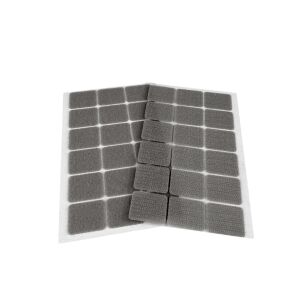 Teljes készlet 18 darab öntapadós sündisznó téglalapból, pufi és pászma, 25 x 32 mm, Szürke 113987519 - Tépőzár