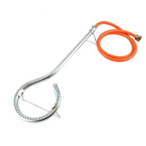 Malý plynový horák s hadicou, priemer 16 cm, 2,2 kW, iba pre vonkajšie použitie - Výstavba&Renovácia