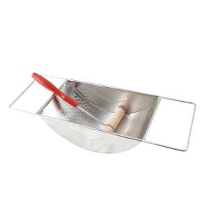 Lis na paradajky, z nehrdzavejúcej ocele, s drevenou rukoväťou, na výrobu paradajkovej omáčky, pyré a iných jedál - Ručné pasírovače