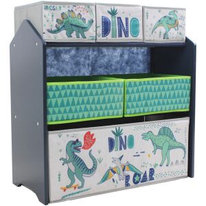 Dulap depozitare jucarii Dinozauri U-Grow