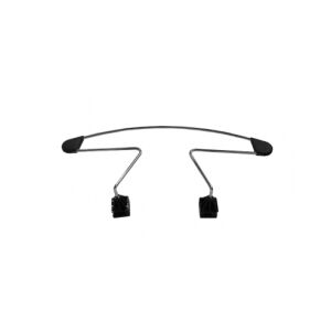 Verchromter Metall-Kleiderbügel für die Auto-Kopfstütze, universelle Passform, rutschfeste Pads - Autoorganizer