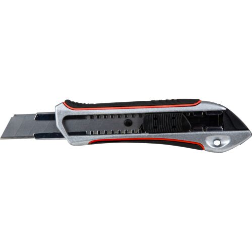 EvoTools vágó kés 100 mm-es pengével, ergonomikus kialakítás, visszahúzható penge, karton, papír és egyéb anyagok vágásához 