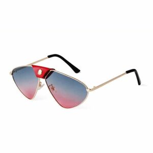 Ochelari de soare Mbrands, aviator Auriu/Albastru 113993814 - Ochelari de soare pentru barbati