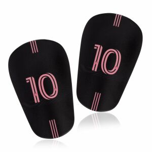 Mini futballvédők MBrands, Messi 10 L fekete 113994001 - Sípcsontvédő