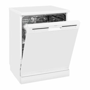 Съдомиялна машина Exquisit GSP6012-030E, бяла, 12 места, преден изглед - Съдомиялна машина