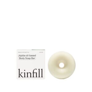 Kinfill твърд сапун, Velvet Verveine, овлажнява и омекотява кожата, съдържа масло от жожоба, без оцветители и парабени, cruelty-free, 150 g 113996158
