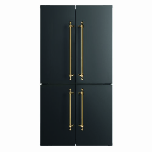 Side by side hűtőszekrény, ILVE, Nostalgie, R91NCD/MGG, 539 liter, matt fekete