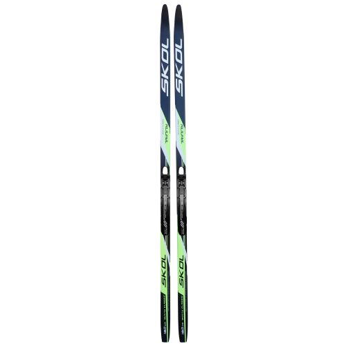 SKOL Trinity "SKIN" síléc 200 cm, NNN kötéssel, fekete-zöld 113996737 - Síléc