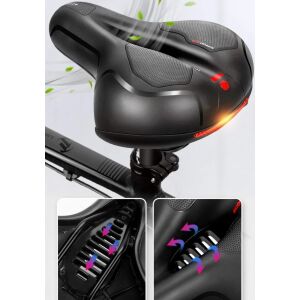 Kényelmes vízálló kerékpár nyereg