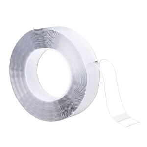 Átlátszó nano vízálló szerelőszalag kétoldalas 5m - 5db