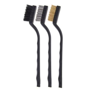 3 db többfunkciós drótkefe készlet a tisztításhoz és polírozáshoz 114000670 - Drótkefe