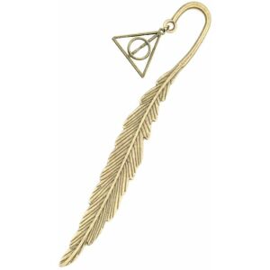 Antik Death's Signia könyvjelző, antik arany, nem nemesfém ötvözet, 11,5 cm