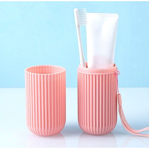 Univerzális utazási tok fogkeféhez és fogkrémhez, műanyag, 20 cm 114003362