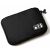Utazásszervező kábelekhez és töltőhöz, fekete, poliészter Oxford 300D, 24x17x2,5 cm 114003695