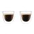 2er-Set Kaffeegläser, doppelwandig, Borosilikatglas, 70 ml 114006624
