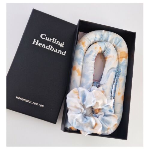 Hajhenger hőmentes filmezéshez, szatén rózsaszín, 100 cm x 3 cm 114006639