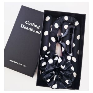 Hajcsavaró a hullámok sérülésmentes létrehozásához, Satinrosa, 100 cm x 3 cm