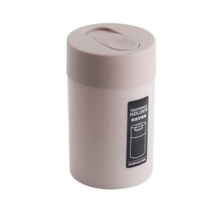 Zárható fogpiszkáló tartó ORM17K, műanyag, 8x5 cm, 28 g