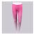 Sport leggings aktív nőknek, rózsaszín/fehér, L-es méret, 90% pamut/10% elasztán 114007278