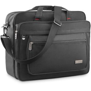 Geanta barbati, Zagatto®, Negru, Messenger, Casual, Business, De umar, De serviciu, Spatioasa, Impermeabila, Curea de umar reglabila, Maner cu protectie mana, Buzunare cu fermoar, Compatibila