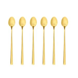 Ambition Set lingurita latte 23cm, 6 piese, Como Gold 137443063 - Linguri